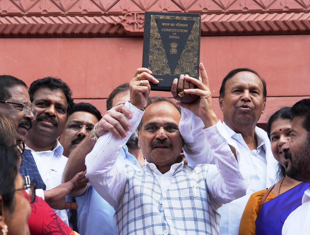 Adhir Ranjan’s big claim: term ‘Socialist& Secular’ excluded