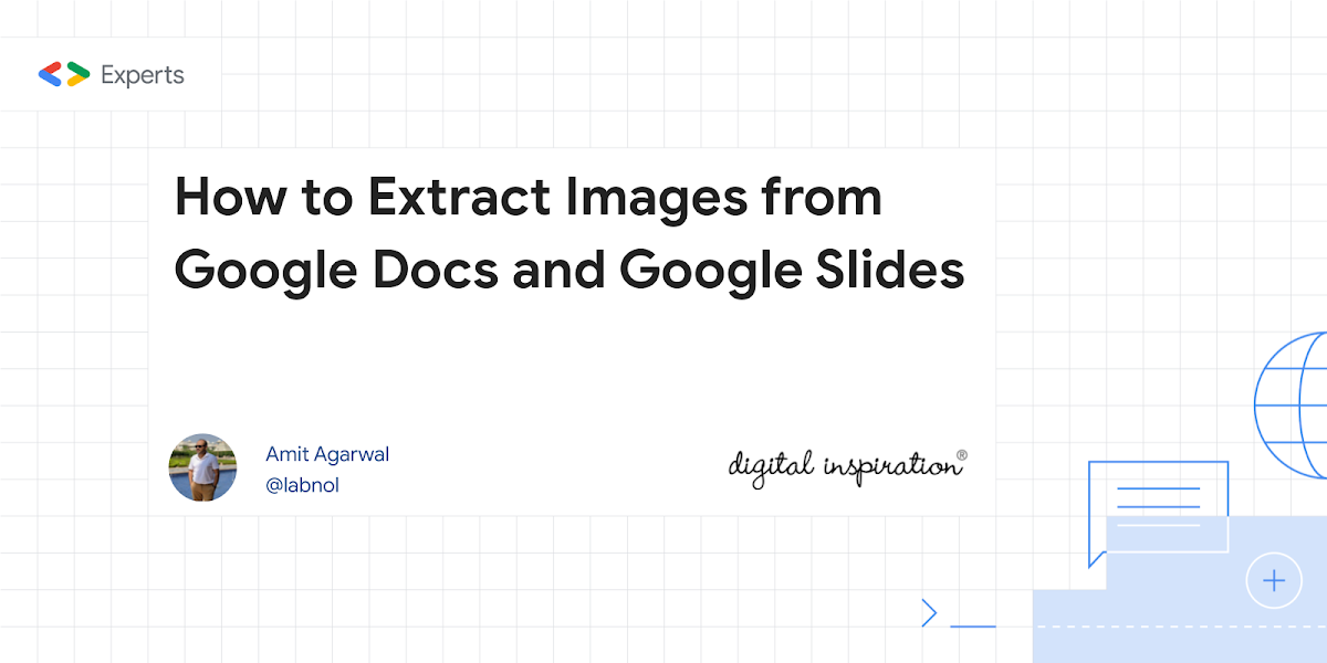 How to Extract Images from Google Docs and Google Slides