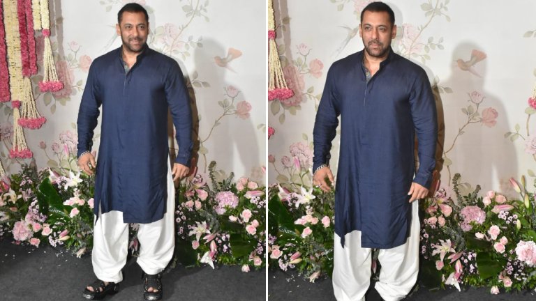Salman Khan exudes Pathaan vibes in ethnic for Ganesh Chaturthi