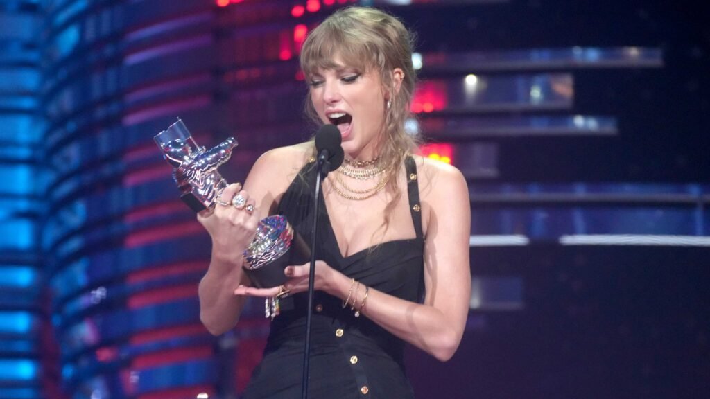 Taylor Swift crowned queen of 2023 VMAs, clinching Video of the Year