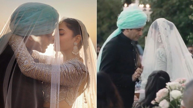 Actress gives a dreamy glimpse of her big day