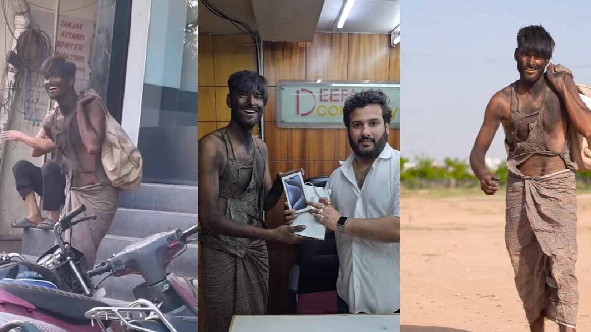 Man Dressed As Beggar Purchases iPhone 15 With Sack Of Coins, netizens react