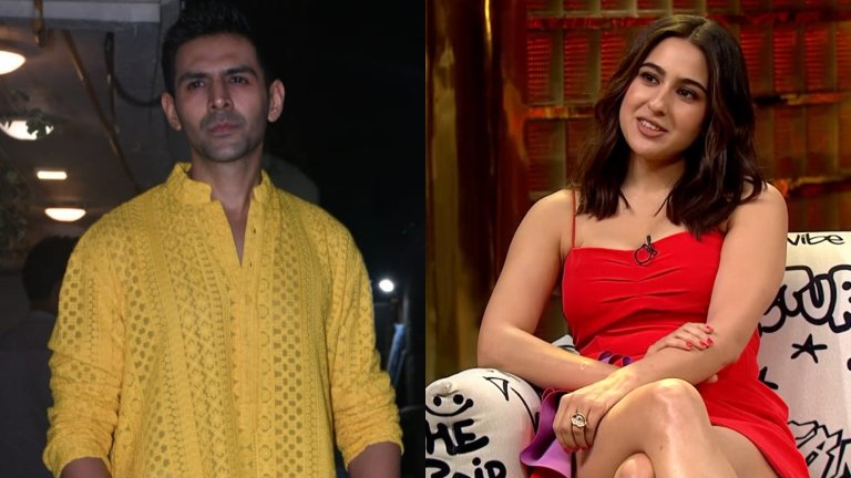 Exes turn friends? Kartik Aaryan joins Sara Ali Khan at her Diwali party