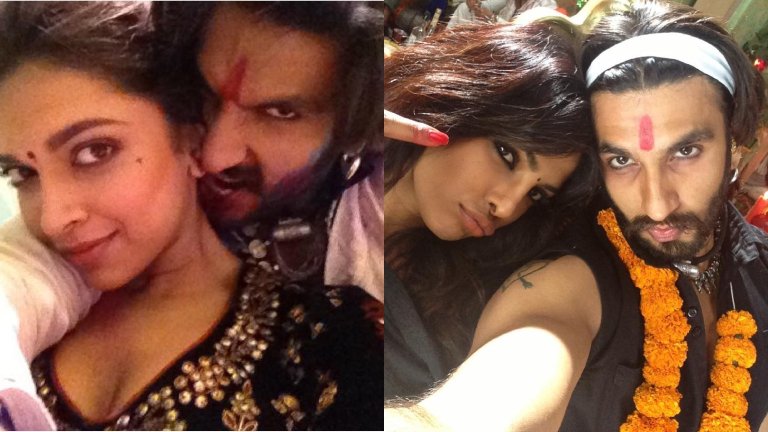 Ranveer Singh-Deepika Padukone share candid BTS pics as Ramleela turns 10
