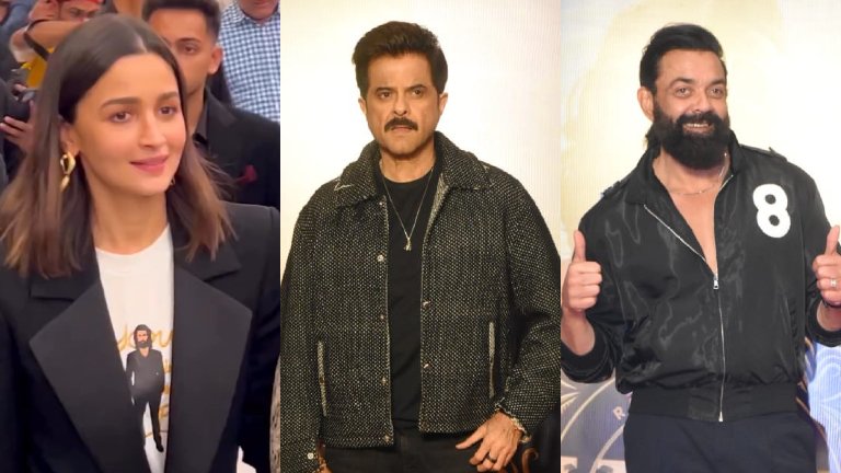 Anil Kapoor, Bobby Deol, Mahesh Bhatt-Soni Razdan, and other celebs arrive to watch Ranbir Kapoor starrer