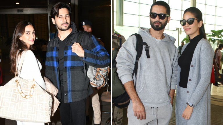 Sidharth Malhotra-Kiara Advani to Shahid Kapoor-Mira Rajput, Bollywood couples head for New Year vacation