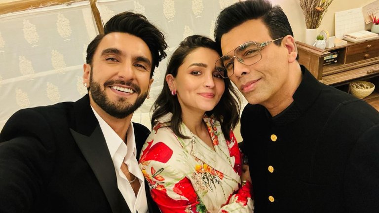 Karan Johar heaps praise on Alia Bhatt and Ranveer Singh