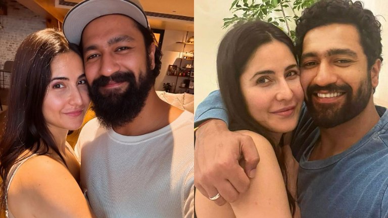Katrina Kaif and Vicky Kaushal flaunt big smiles in romantic photo on 2nd wedding anniversary