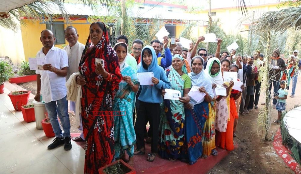67.34% in Chhattisgarh and 71.11% in MP