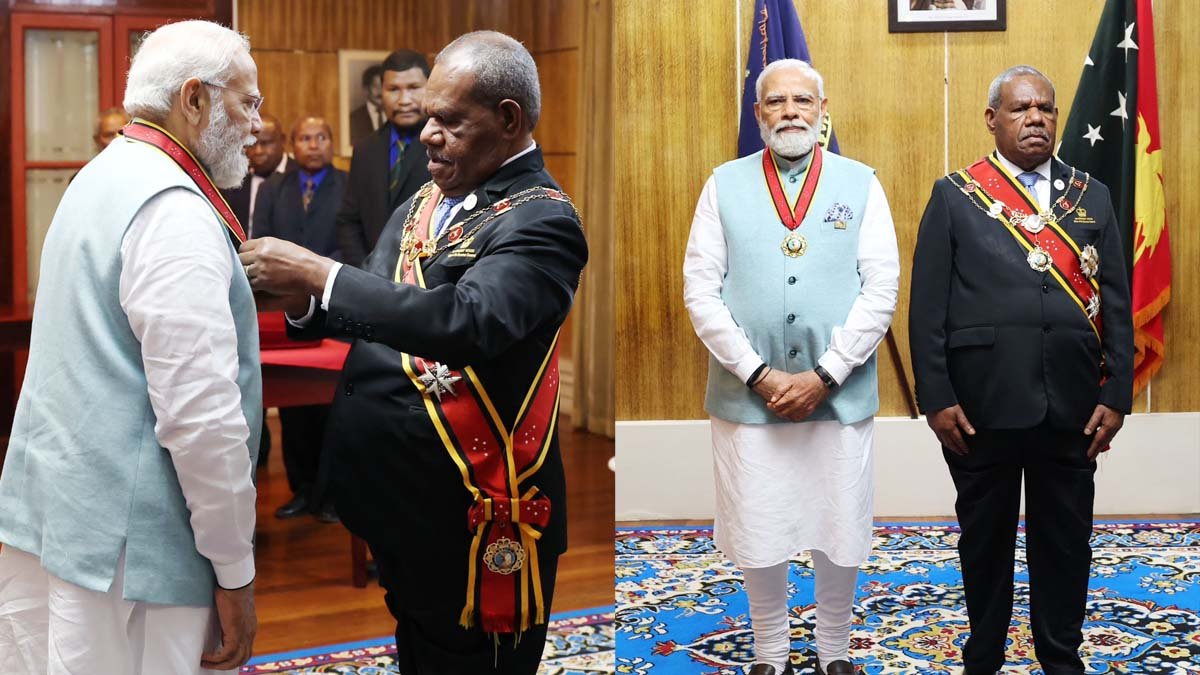 Prime Minister Modi honoured with highest national awards from 14 countries