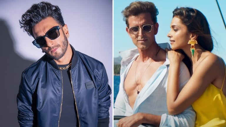 Ranveer Singh reviews wife Deepika Padukone and Hrithik Roshan starrer Fighter trailer