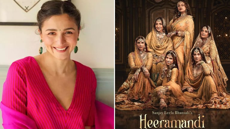 Alia Bhatt reviews the first look of Sanjay Leela Bhansali’s Heeramandi