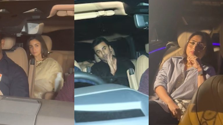 Alia Bhatt, Ranbir Kapoor, Rani Mukerji and other attend Sanjay Leela Bhansali birthday bash