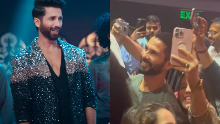 Amid TBMAUJ success, Shahid Kapoor pays a surprise visit to a theatre
