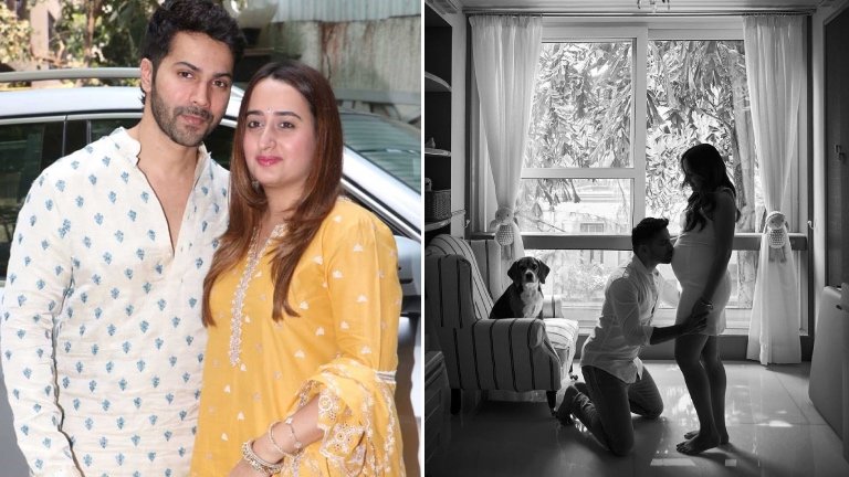 Varun Dhawan drops an adorable picture as he announces pregnancy with wife Natasha Dalal