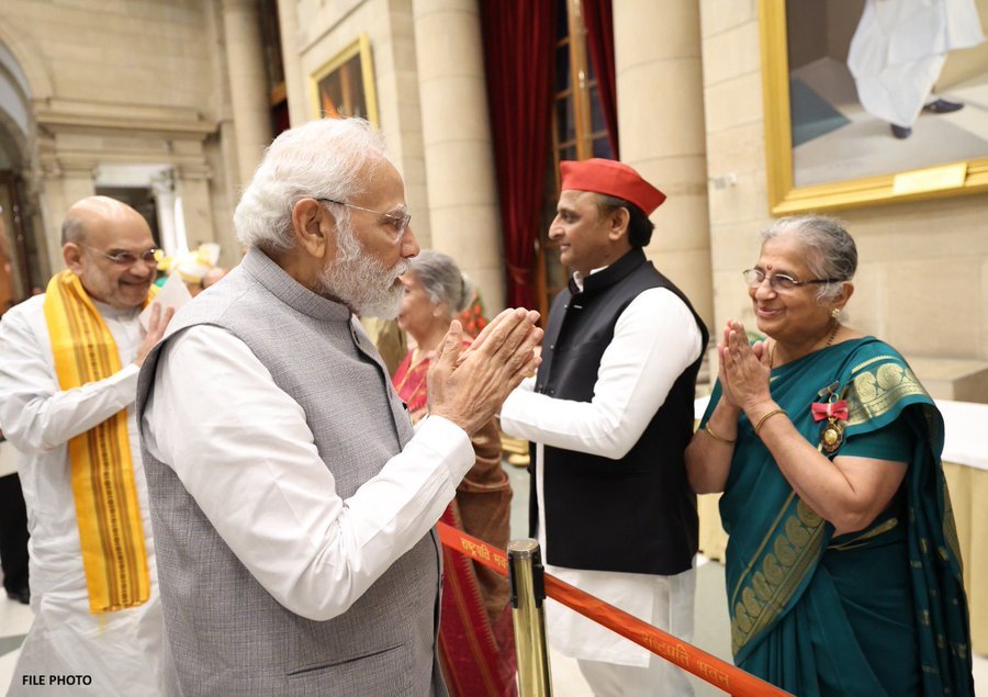 Sudha Murty nominated to Rajya Sabha by President Murmu, announces PM Modi