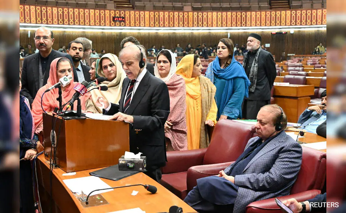 Shahbaz Sharif sworn in as Pakistan’s PM for second time after elections