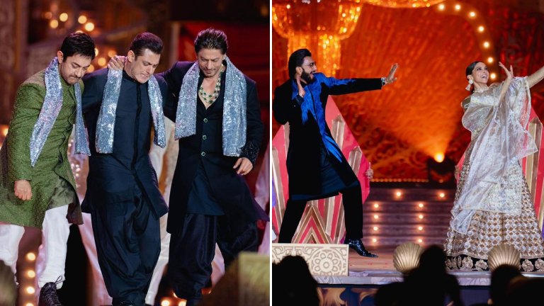 INSIDE PICS of Shah Rukh Khan, Aamir, Salman Khan’s ‘Oscar-winning’ moment to Ranveer Singh and Deepika Padukone’s performance