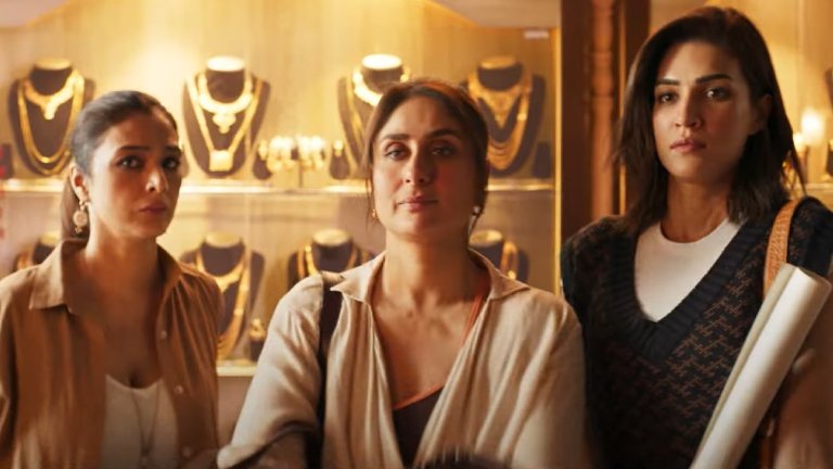 Kareena Kapoor, Tabu and Kriti Sanon starrer Crew trailer out
