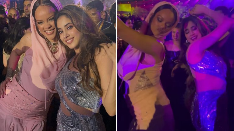 Rihanna leaves us surprised as she shakes her booty with Janhvi Kapoor on Zingaat song- WATCH