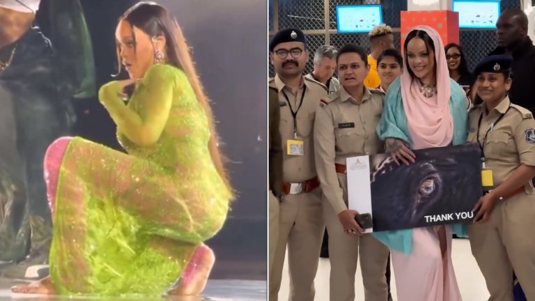 Rihanna performs barefoot at Anant Ambani’s pre-wedding bash, wins hearts with her humble gesture