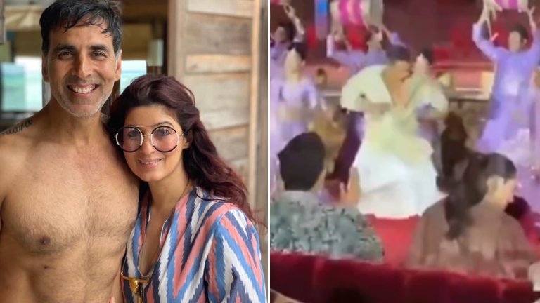 Twinkle Khanna hilariously roasts husband Akshay Kumar for his dance at Ambani’s pre-wedding bash