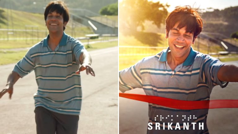 Rajkummar Rao shares an inspiring glimpse of his first look as visually impaired Srikanth