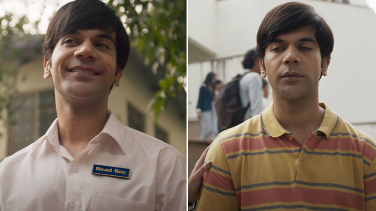 Rajkummar Rao looks promising as a visually impaired person as he rises against all odds