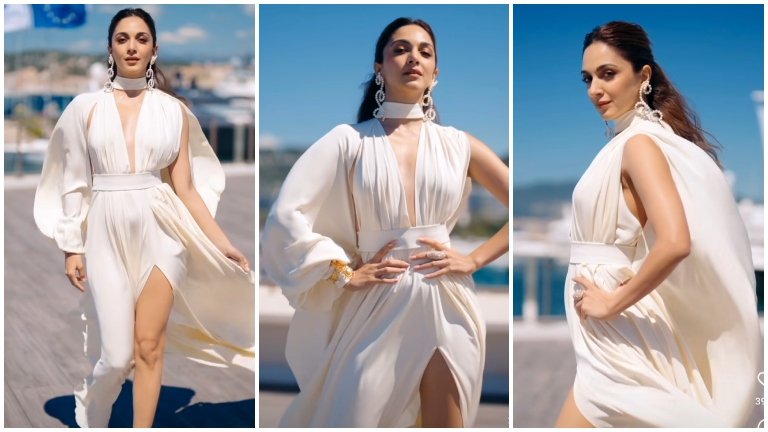 Kiara Advani looks like a breath of fresh air in white as she makes a basic yet beautiful debut