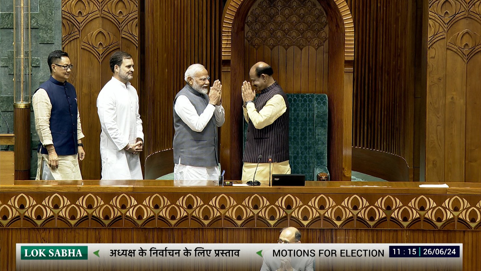 NDA draws first blood: Om Birla re-elected Lok Sabha speaker