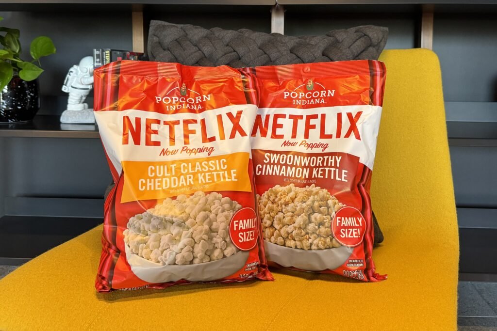 Netflix Pops Up with Its Own Popcorn Line: Now Popping!