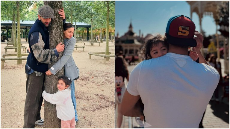 Alia Bhatt serves fans with unseen pics of Ranbir Kapoor and daughter Raha on his birthday and it is cuteness overloaded!