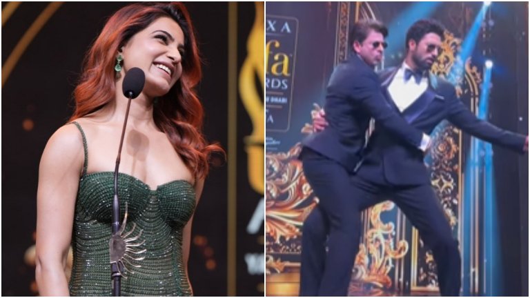 Samantha is amazed to see Shah Rukh Khan and Vicky Kaushal dancing to Oo Antava song- WATCH