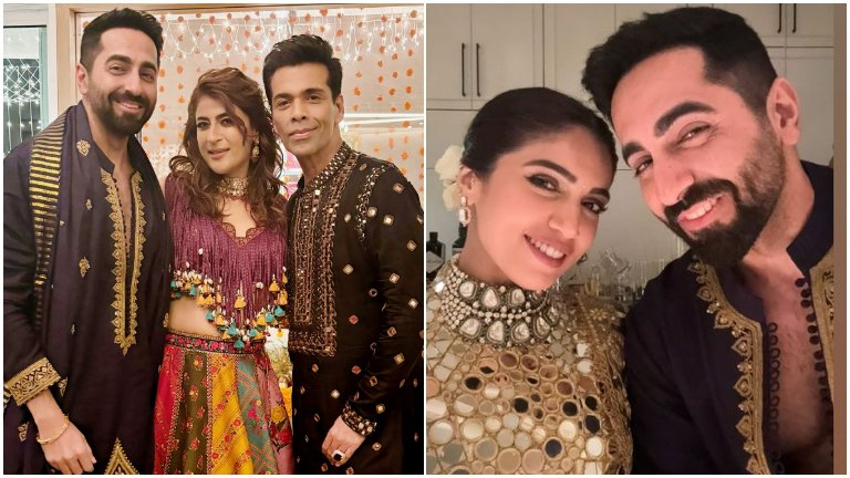 INSIDE PICS: Ayushmann Khurrana and Tahira Kashyap host an intimate Diwali party with Bhumi Pednekar, Karan Johar & others