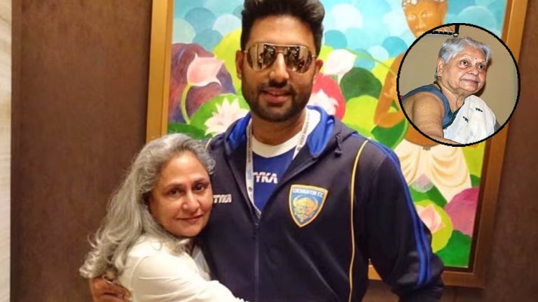 Abhishek Bachchan takes care of grandmother Indira Bhaduri