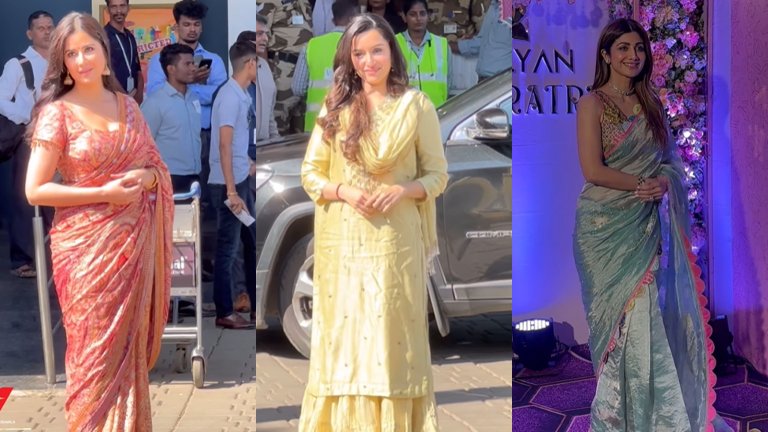 Katrina Kaif, Shraddha Kapoor, Shilpa Shetty give us Navratri vibes