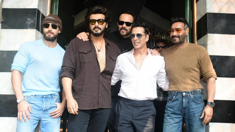 Singham Again cast meets for team lunch