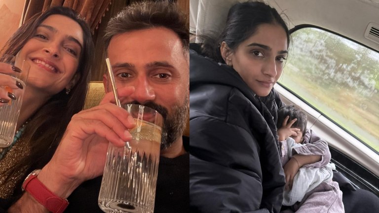Sonam Kapoor shares New Year pics with Anand Ahuja