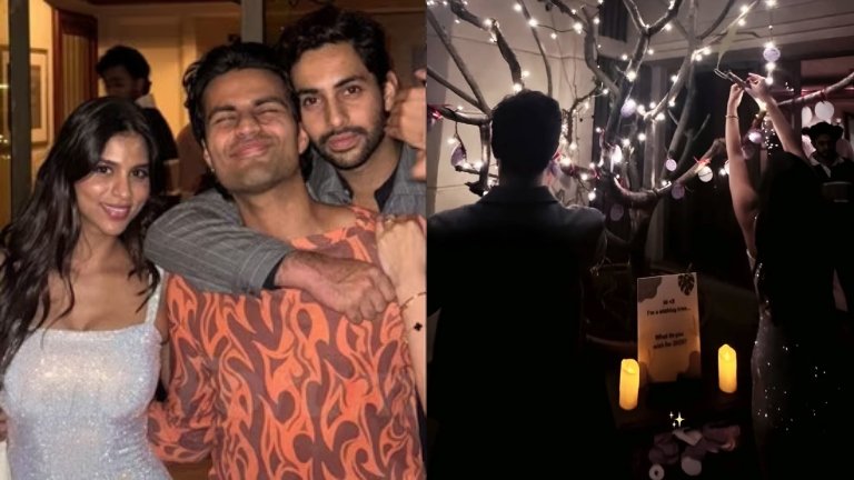 Suhana Khan & Agastya Nanda celebrate New Year together