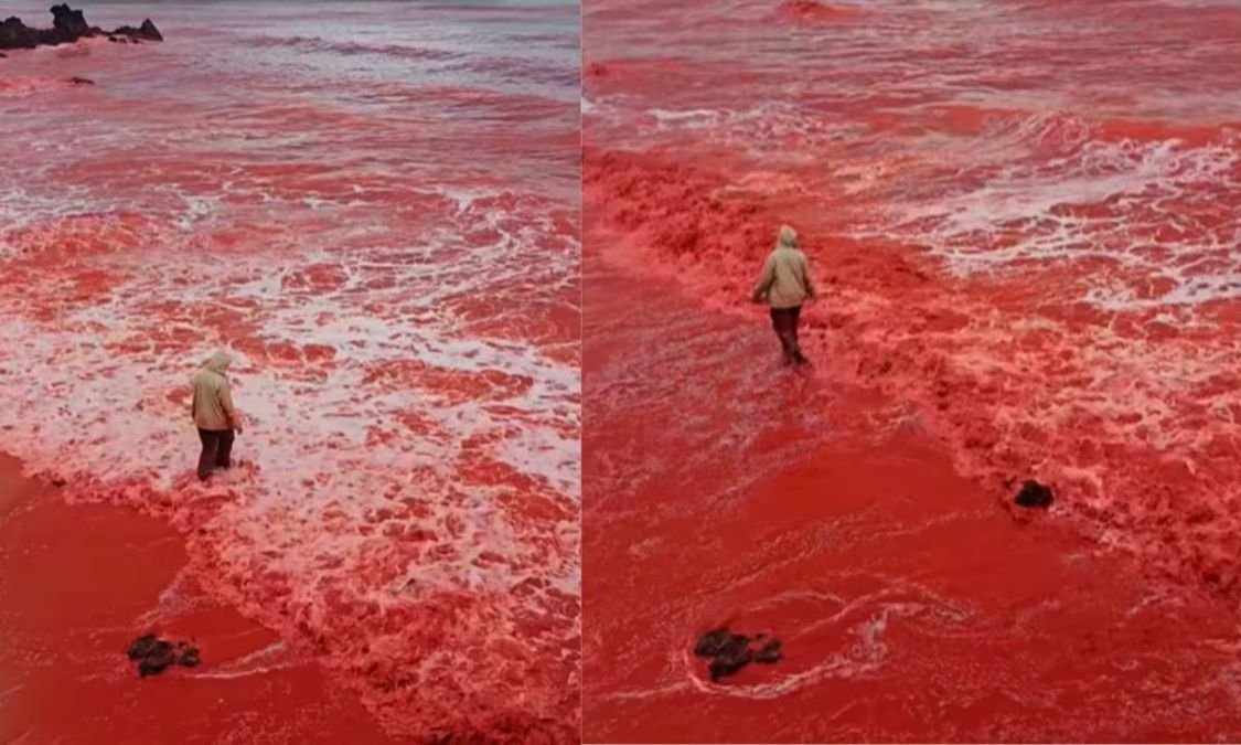 Iran’s 'blood rain' turns beaches red – Here’s why