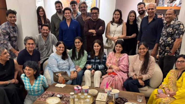 Aamir Khan And Girlfriend Gauri Spratt Attended Irfan Pathan’s Anniversary Party