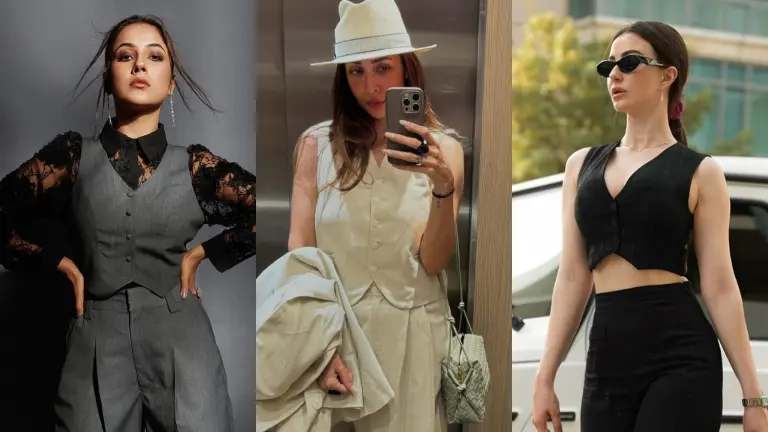 Bollywood Actresses Who Are Slaying The Waistcoat Trend Like Stylish Boss Babes – Shehnaaz Gill, Malaika Arora, Giorgia Andriani