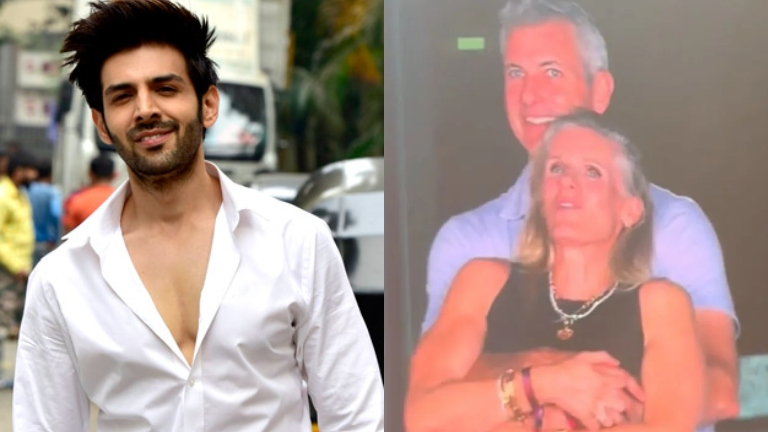 Kartik Aaryan Creates A Meme Of Coldplay Concert Kiss Cam Controversy