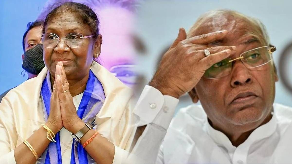 Kharge criticised for calling Kovind ‘Covid’ and Murmu ‘Murma ji’; BJP demands apology