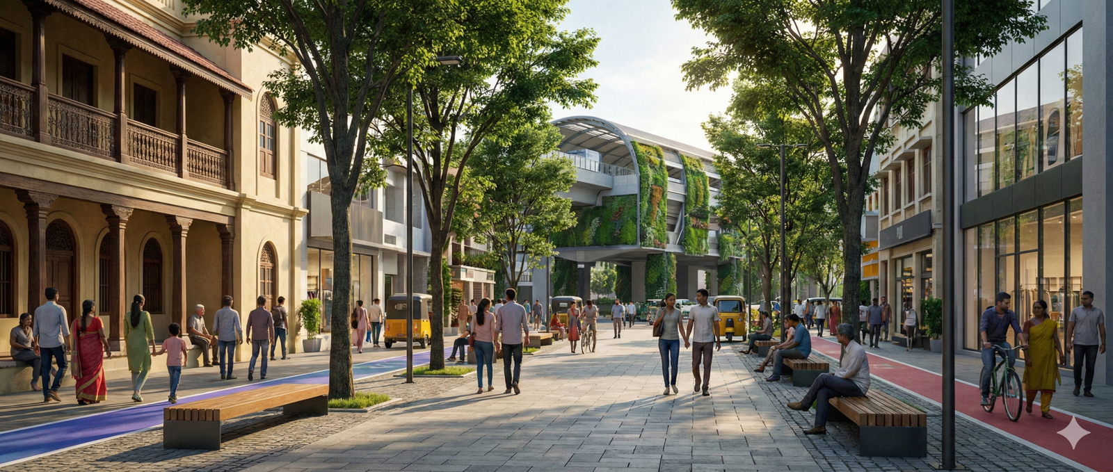 15 Minute Micro Districts: How Chennai’s “Project Karunai” is Reclaiming Streets from Cars