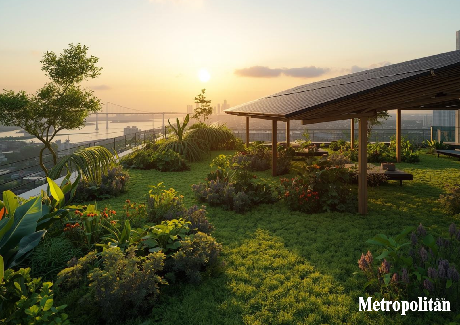 The Biosolar Rooftop Movement: Why Mumbai’s Skyline is Turning Into a Massive Carbon Sink