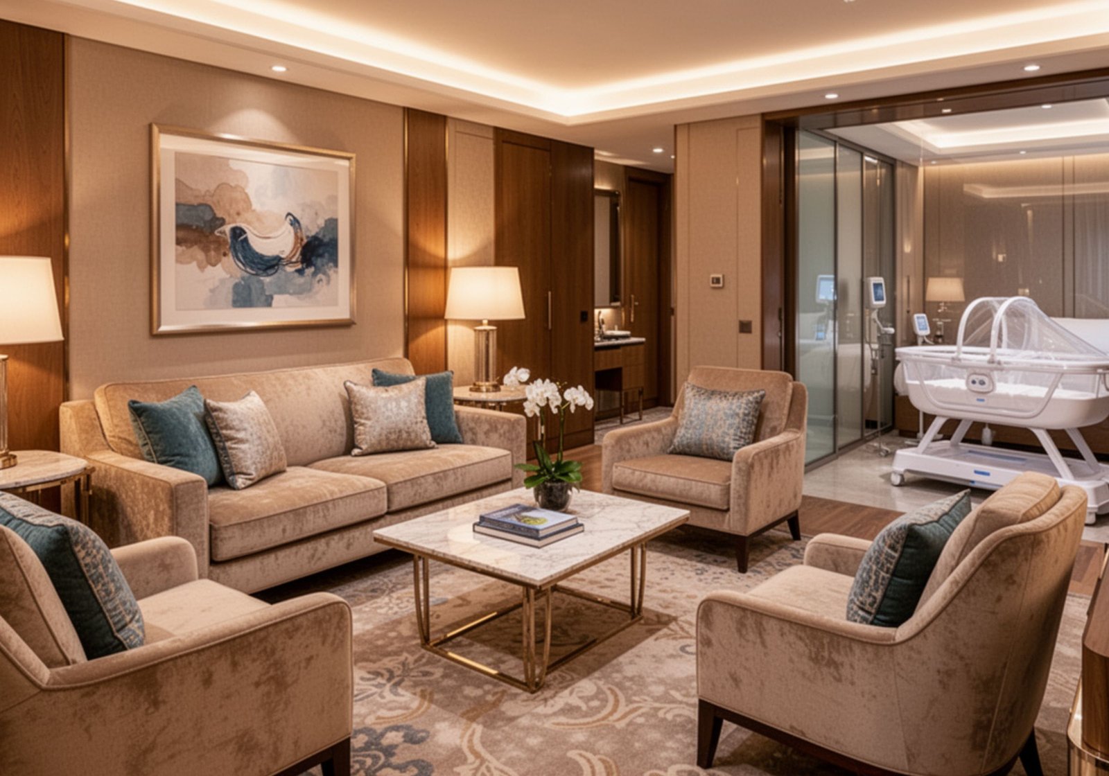 The ₹10 Lakh Delivery: Inside the Seven-Star Luxury Maternity Suites of India