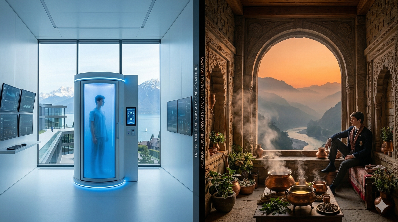 The Longevity Audit: Swiss Precision vs. Himalayan Wisdom