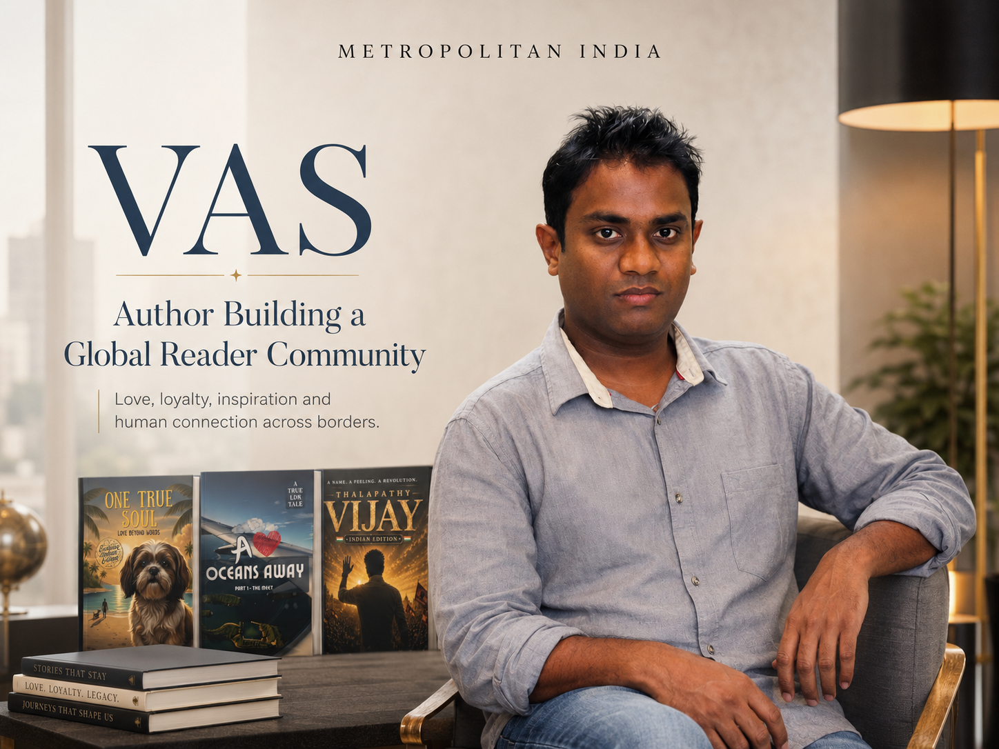Vas: How an Independent Author Is Building a Global Reader Community Through Emotional Storytelling