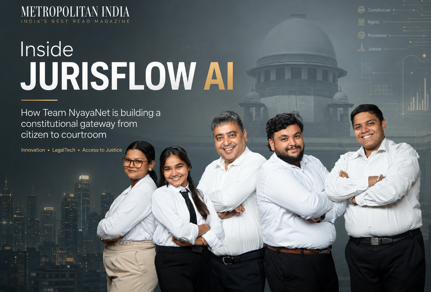 Inside JURISFLOW AI: How Team NyayaNet Is Building a Constitutional Gateway From Citizen to Courtroom